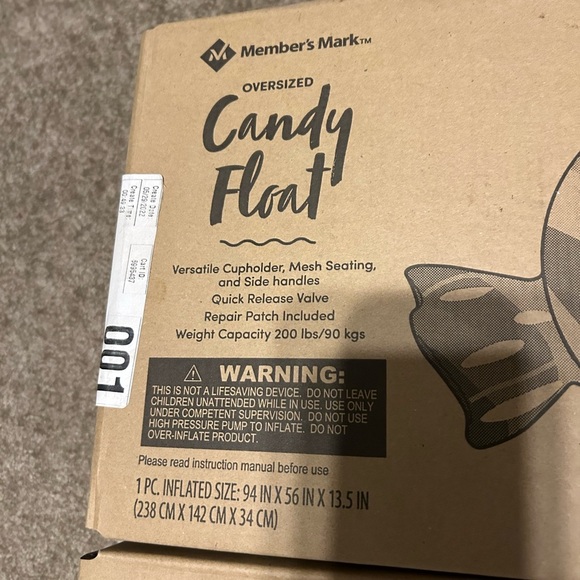 Members Mark Oversized Monkey or candy Float. Winners choice. - Picture 3 of 7